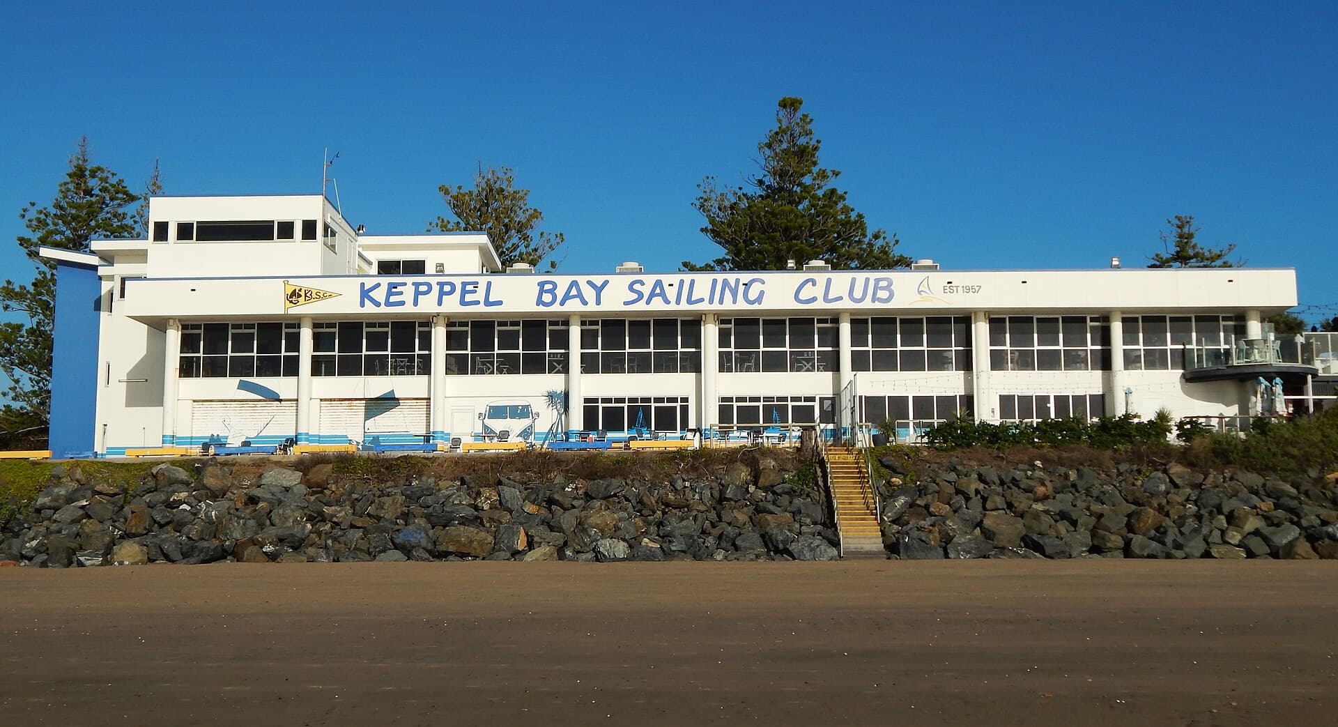 Keppel Bay Sailing Club facility at Yeppoon, Queensland